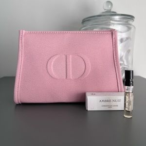 Christian Dior Pouch & Dior Privee Ambre Nuit EDP Sample